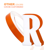 Bobines d'aluminium pour lettres en relief, bobines d'aluminium 1050 1060 1100 3003, revêtement couleur, 0,6 mm 0,8 mm 1 mm