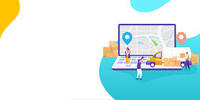 Android Mac Linux Compatible Courier Service Booking App Améliorez votre entreprise avec Internet Version Stock Produit