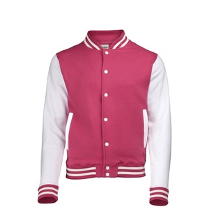 Chaqueta Varsity de Béisbol Personalizada de Alta Calidad para Hombre, Impermeable, Resistente al Viento, con Cuello Redondo y Forro de Lana - Product Image 3