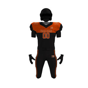 Maillot de football américain uni à manches courtes, couleur personnalisée, uniforme d'été, unisexe, pour équipe sportive - Product Image 5