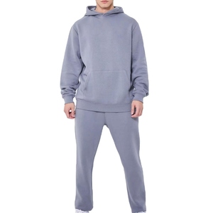 Mens Custom Winter Hooded Solid Jacket Heavy Cotton Tracksuit Casual Streetwear Hoodie <b>Jogger</b> Outfit Premium Quality - Product Image 1