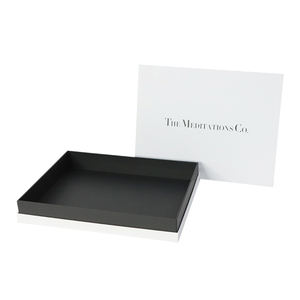 โลโก้ที่กำหนดเองพิมพ์<span class=keywords><strong>2</strong></span>ชิ้นฝาแข็งและกระดาษแข็งที่ใช้บรรจุภัณฑ์กล่องของขวัญกระดาษ - Product Image 2