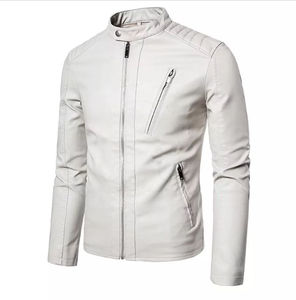 Nouvelle veste en cuir de qualité supérieure pour hommes Veste en cuir respirante de qualité supérieure pour homme Nouvelle marque élégante haut de gamme - Product Image 1
