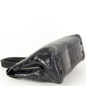 Nuevo Bolso de Mano de Cuero Genuino con Patrón de Cocodrilo Ligero para Mujer con Cierre de Cremallera, Bolso de Viaje de Lujo - Product Image 4