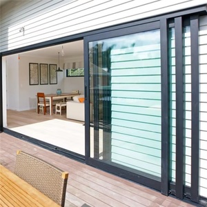 ประตูบานเลื่อนอลูมิเนียมอัลลอยด์คุณภาพสูง ทนทาน ทันสมัย สำหรับบ้านและสำนักงาน - Product Image 1