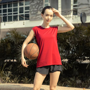 เสื้อกล้ามอเนกประสงค์ Ultifresh Sporty Performance สำหรับทุกเพศ ผลิตจากโพลีเอสเตอร์ 100% ระบายอากาศได้ดี ซึมซับเหงื่อ แห้งเร็ว ด้วยเทคโนโลยี 3D แบบถัก ODM ไซส์ XL - Product Image 3