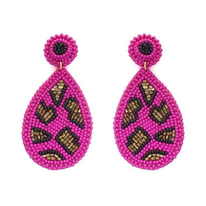 Pendientes de diseño de bordado de perlas multicolor para mujer, joyería religiosa de moda Popular para bolsos de mano promocionales - Product Image 3
