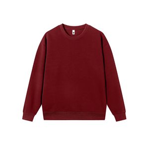 Heavyweight 100% algodón polar invierno Streetwear venta al por mayor pulóver hombres Regular Fit gota hombro sudadera transpirable rápido - Product Image 6