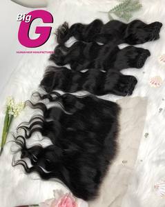 Extensions de ruban de tissage de cheveux humains vietnamiens ondulés à trame alignée cuticule vierge brute non transformée au prix de gros - Product Image 3