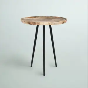 Modern Industrial Iron Frame <b>Cocktail</b> <b>Table</b> Simple Design Side Living Room Furniture Factory Direct Supply for Home Use - Product Image 1