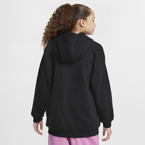 Sudadera con capucha Unisex con estampado personalizado de gran tamaño para niñas y niños de alta calidad, nuevos elementos esenciales, elementos esenciales de invierno de punto de satén para niños pequeños - Product Image 2