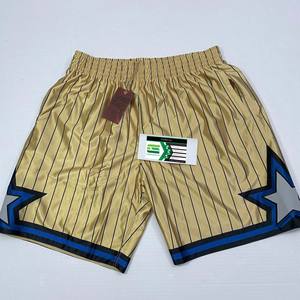 Unisex Fitness Custom Logo Vintage Pockets Polyester <b>White</b> Mesh <b>Mens</b> Athletic Basketball <b>Shorts</b> Just Basketball <b>Shorts</b> Done - Product Image 3