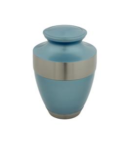 Urnas metálicas de diseño moderno para cenizas humanas con diseño único disponibles a un precio asequible del exportador indio - Product Image 6