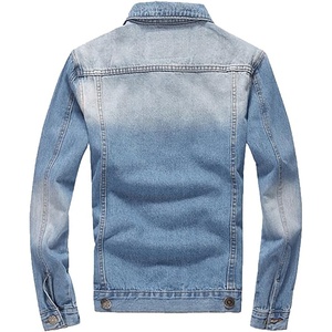 <b>Men</b> <b>Jacket</b> Casual Loose <b>Denim</b> <b>Jacket</b> Hot Selling Custom Long Sleeve Drop Shoulders Wholesale Breathable <b>Men</b> <b>Denim</b> <b>Jacket</b> - Product Image 5