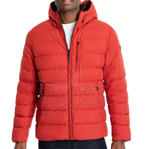 High Quality Custom Logo Men's Winter <b>Bubble</b> Jacket OEM Service with Stand Collar Fashionable Wear - Product Image 1