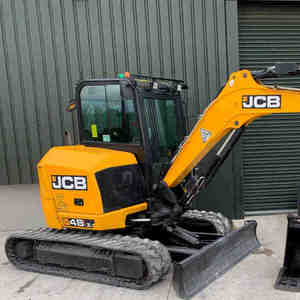 Venta caliente usado JCB 48Z-1 Mini excavadora 45HP Koop motor 495 horas gran condición caja de cambios núcleo para trabajos de construcción - Product Image 4