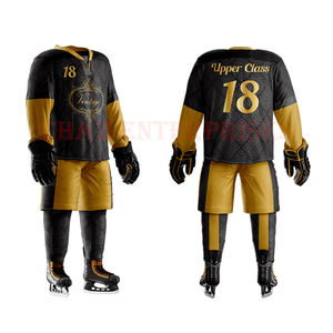 Maillot de hockey sur glace en maille respirante de haute qualité Kit d'uniforme de hockey personnalisable Service OEM pour vêtements d'équipe - Product Image 1