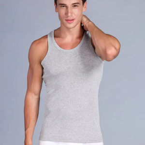 Chaleco de Algodón para Hombre, Nuevo Modelo 2026, Tejido Transpirable y Elástico, Talla Grande, Color Blanco, Estilo Urbano, Cuello en V - Product Image 6