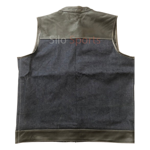 Chaleco de Mezclilla de Cuero Premium para Hombre, Calefactable, Transpirable, de Secado Rápido, Ropa de Abrigo de Invierno, Bolsillos Delanteros, Sin Mangas, Estilo Híbrido, Talla Grande - Product Image 4