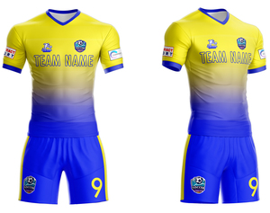 ชุดฟุตบอลสำหรับผู้ชายสามารถปรับแต่งได้โลโก้ขนาดพลัสไซส์พร้อมผ้าเจอร์ซี่พิมพ์ลายลูกค้า - Product Image 2