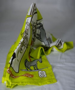 Paños de cocina de algodón orgánico 100% hechos a mano, paños de cocina reutilizables sostenibles ecológicos con estampado de tamaño de diseño personalizado, desechables - Product Image 4