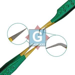 ชุดแหนบต่อขนตาปลายแหลมทำจากสแตนเลสคุณภาพสูง ทนทาน ปลายเรียบ - Product Image 2