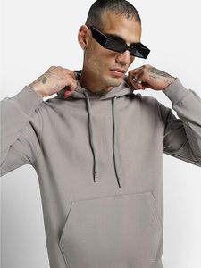 Alta calidad de peso pesado 100% algodón en blanco de gran tamaño pulóver sudaderas con capucha térmica diseño de logotipo personalizado hombres pulóver bolsillo de lana - Product Image 4