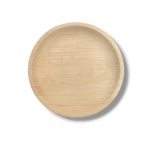 Sumkoka ISO Compostable Areca Pulp Wedding Platos desechables 6 7 9 10 pulgadas a granel - Product Image 5