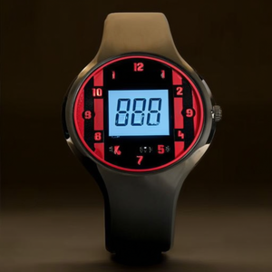 นาฬิกา MILAN Luxury Vintage รุ่น MN480KN1 สีดำแดง หน้าปัดดิจิตอล คุณภาพสูง ตัวเรือนสแตนเลสสตีล ฝาหลังสแตนเลสสตีล  โลโก้สั่งทำพิเศษ สไตล์โบราณ สำหรับทุกคน - Product Image 3