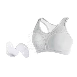 Protector de pecho ligero para mujer, equipo de protección para el pecho diseñado para comodidad, seguridad y entrenamiento deportivo diario - Product Image 4