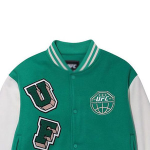 Nouveau design de couleur unie pour hommes Veste Letterman Streetwear Vêtements chauds Veste Letterman pour hommes - Product Image 2