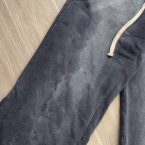 RAM Industry Pantalon évasé décontracté Streetwear 100% coton pour hommes Pantalon de jogging en polaire pour hommes avec techniques froissées - Product Image 5