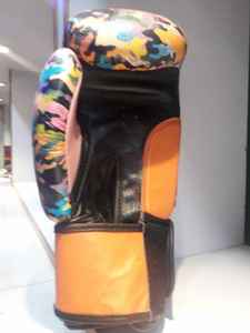 Gants de boxe légers en PU, vêtements de combat de qualité, respirants, évacuant l'humidité, réglables, à crochet, arts martiaux - Product Image 2