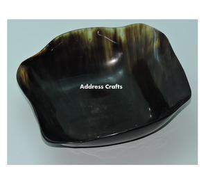 Venta caliente y platos de cuenco de cuerno Natural hechos a mano personalizados de alta calidad para uso en el hogar, Hotel y restaurante, vajilla - Product Image 5