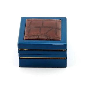 Boîte à bijoux rectangulaire en bois Mele & Co <span class=keywords><strong>Brigitte</strong></span> avec doublure en velours, taille et couleur personnalisables, style John Lewis - Product Image 2