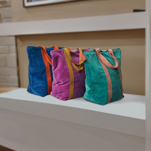 Sacs fourre-tout en toile premium brodés à la main avec de solides doubles anses, style ethnique, sacs de plage à porter à l'épaule 2026 - Product Image 5