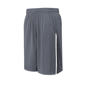 Short de basket léger Dri-FIT vêtements de sport été ceinture élastique polyester coupe confortable imprimé hommes vente en gros - Product Image 4