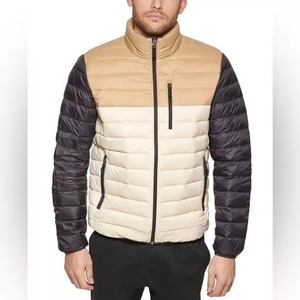 Abrigo de invierno para hombre, chaqueta acolchada de estilo formal North con patrón de camuflaje, chaqueta cálida de invierno con burbujas, venta al por mayor - Product Image 2