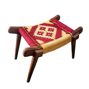 Taburete de madera de diseño tradicional (Pirhi) en tamaños personalizados, taburete de artesanía en madera de Pakistán, taburete de artesanía en madera de alta calidad - Product Image 6
