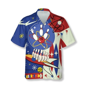 Chemise hawaïenne imprimée à la mode pour hommes vêtements de vacances décontractés d'été légers à manches courtes tissu doux boutonné élégant - Product Image 4