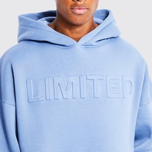 Sudadera con Capucha de Alta Calidad, Corte Regular, Personalizada, de Forro Polar para Invierno, Transpirable, de Secado Rápido, Unisex, con Letra en Relieve 3D, Bolsillo, Talla Grande - Product Image 3