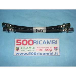 Fiat 500 F L R 126 FRE04 Coppia Tubi Freno Posteriori in 2 Pezzi - Product Image 1
