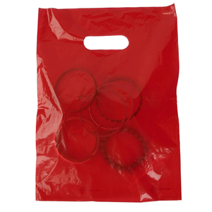 Wholesale Large Quantities Die Cut Side Gusset <b>Bag</b> with Handle for Carrying Shopping Gifts in Boutique Retail Clothing - Product Image 5