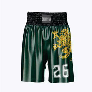 Short de boxe MMA en polyester respirant coupe-vent 100% pour Tiger Muay Thai Kickboxing-Adulte unisexe - Product Image 4