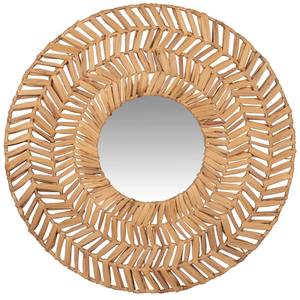 Top New Design Water Hyacinth Wall Salon <b>Mirror</b> <b>Small</b> Round <b>Mirror</b> Customize Size Color Home Decors Luxury - Product Image 2