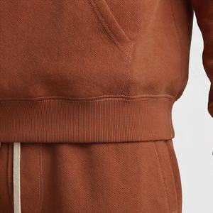 Survêtements en polaire de qualité supérieure pour hommes, sweat-shirt à capuche sportif, pantalon de jogging, surdimensionné, deux pièces, vêtements de sport, vêtements de sport pour la salle de sport - Product Image 5