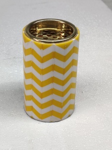 Quemador de incienso con incrustaciones de resina de madera de diseño geométrico, uso religioso perfumado a mano tradicional para difusor de Ramadán - Product Image 3