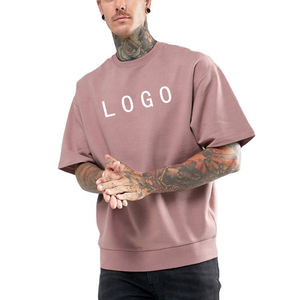 เสื้อยืดผู้ชายผ้าคอตตอน/โพลีเอสเตอร์ขนาดใหญ่คอกลมแขนสั้นระบายอากาศได้ดีพิมพ์โลโก้ตามสั่ง - Product Image 1