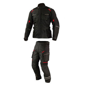 Traje de carreras de turismo y aventura de motocicleta OEM con zapatos y guantes con forro térmico de protección de Nivel 2 - Product Image 2