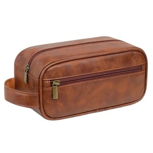 กระเป๋าสตางค์คลัทช์หนังแท้ของผู้ชายกระเป๋าเงินมีซิปปิดจุของได้มากสำหรับธุรกิจและการใช้งานประจำวัน - Product Image 3